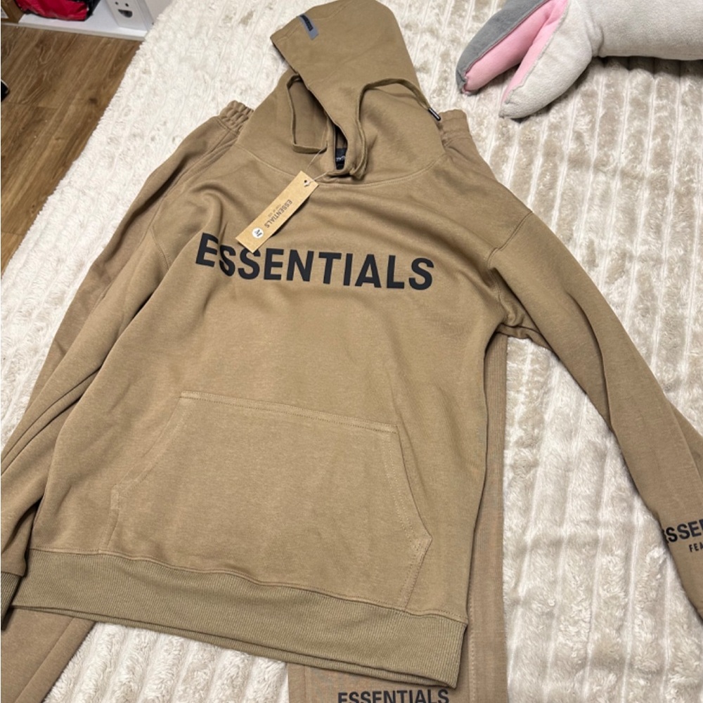 Essentials Men's Tan Sweater
